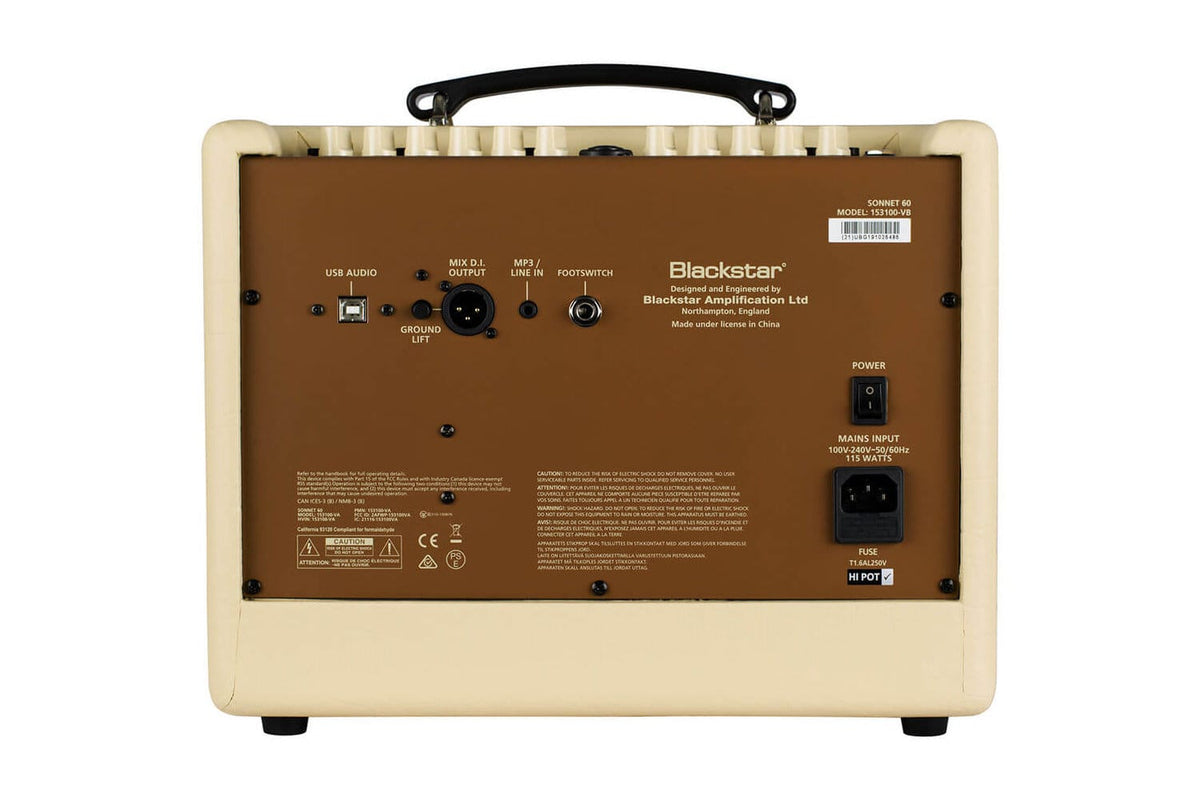 Blackstar Sonnet 60 Blonde