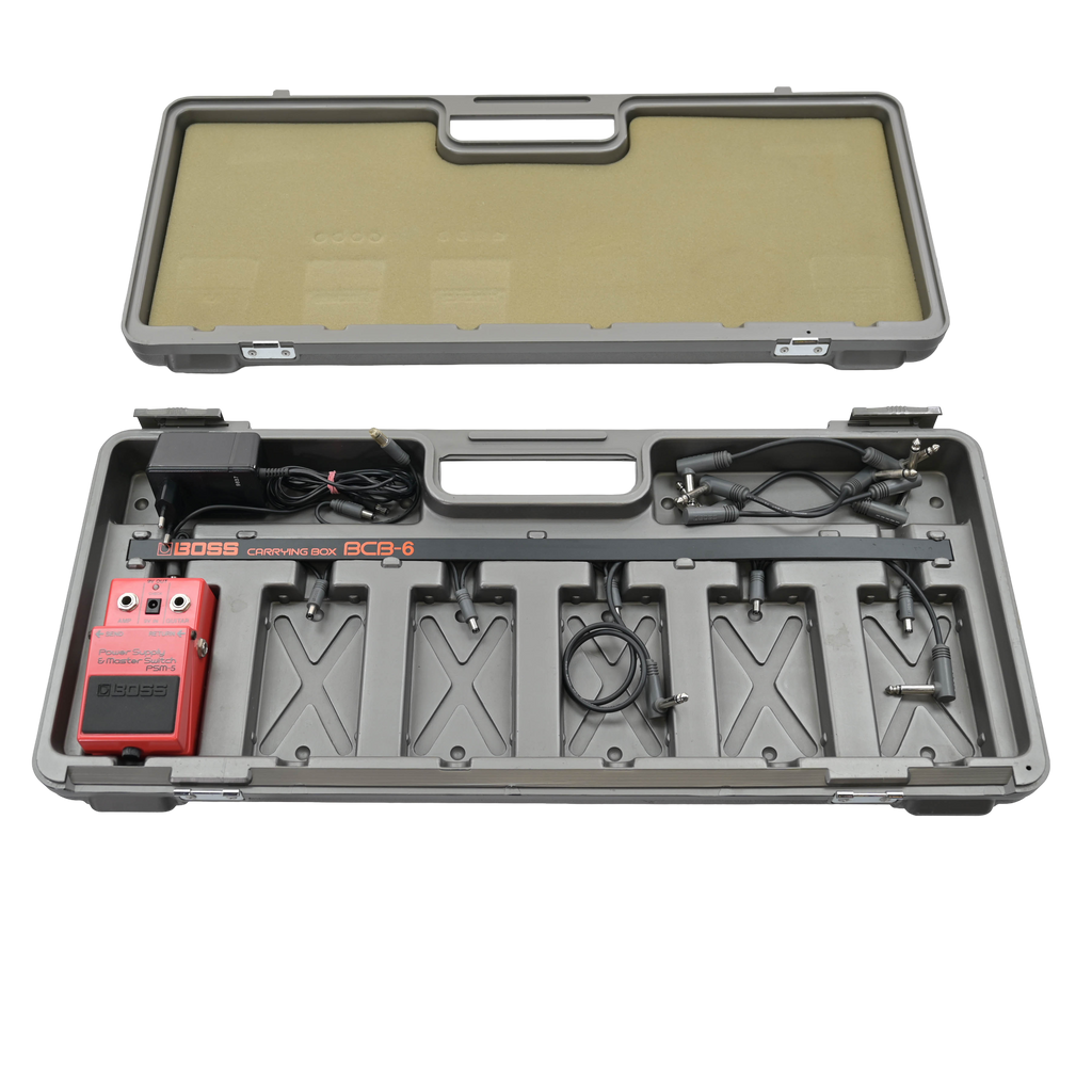 Boss BCB-6 Case+ PSM-5 PowerSupply & Master Switch