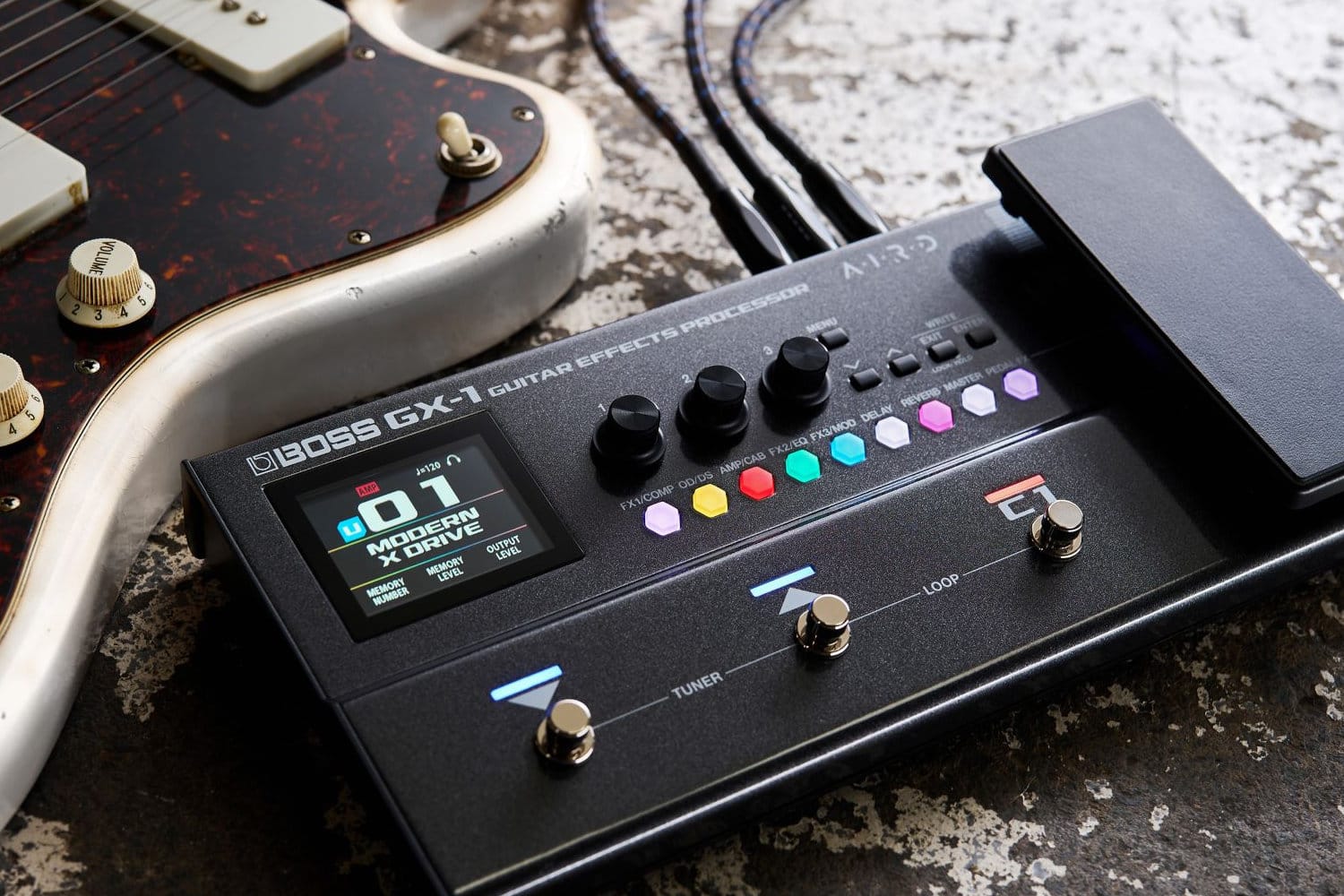 Boss GX-1 kopen – multi-effect processor voor gitaar bij Music All In