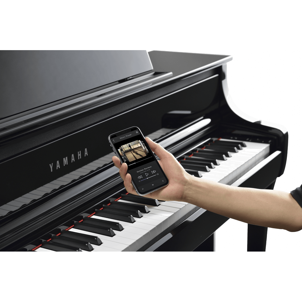 Yamaha CLP-875 PE Zwart Hoogglans