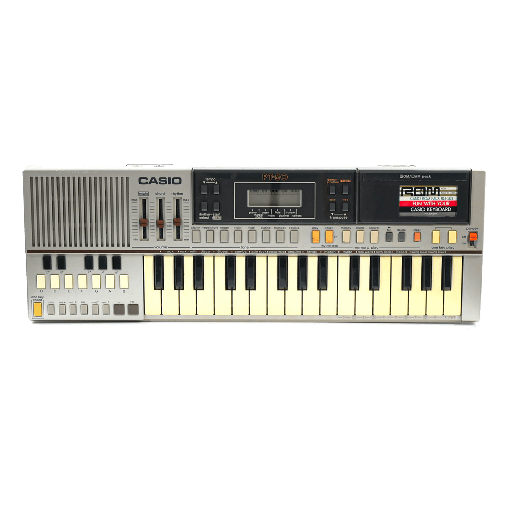 Casio PT-50 31-Key Mini Synthesizer incl. Rompack