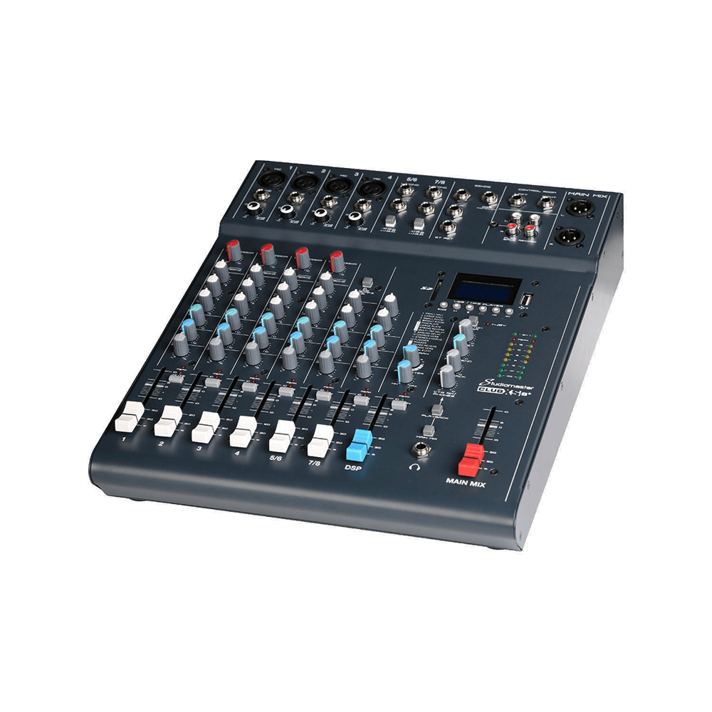 Studiomaster CLUB XS8+ Mengtafel - 6 kanaals