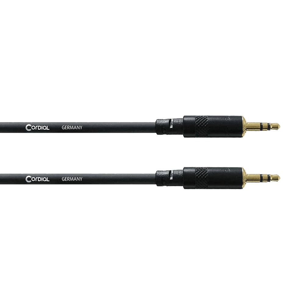 Cordial CFS 3 WW Mini Jack kabel Mini-Mini 3 meter - Intro serie