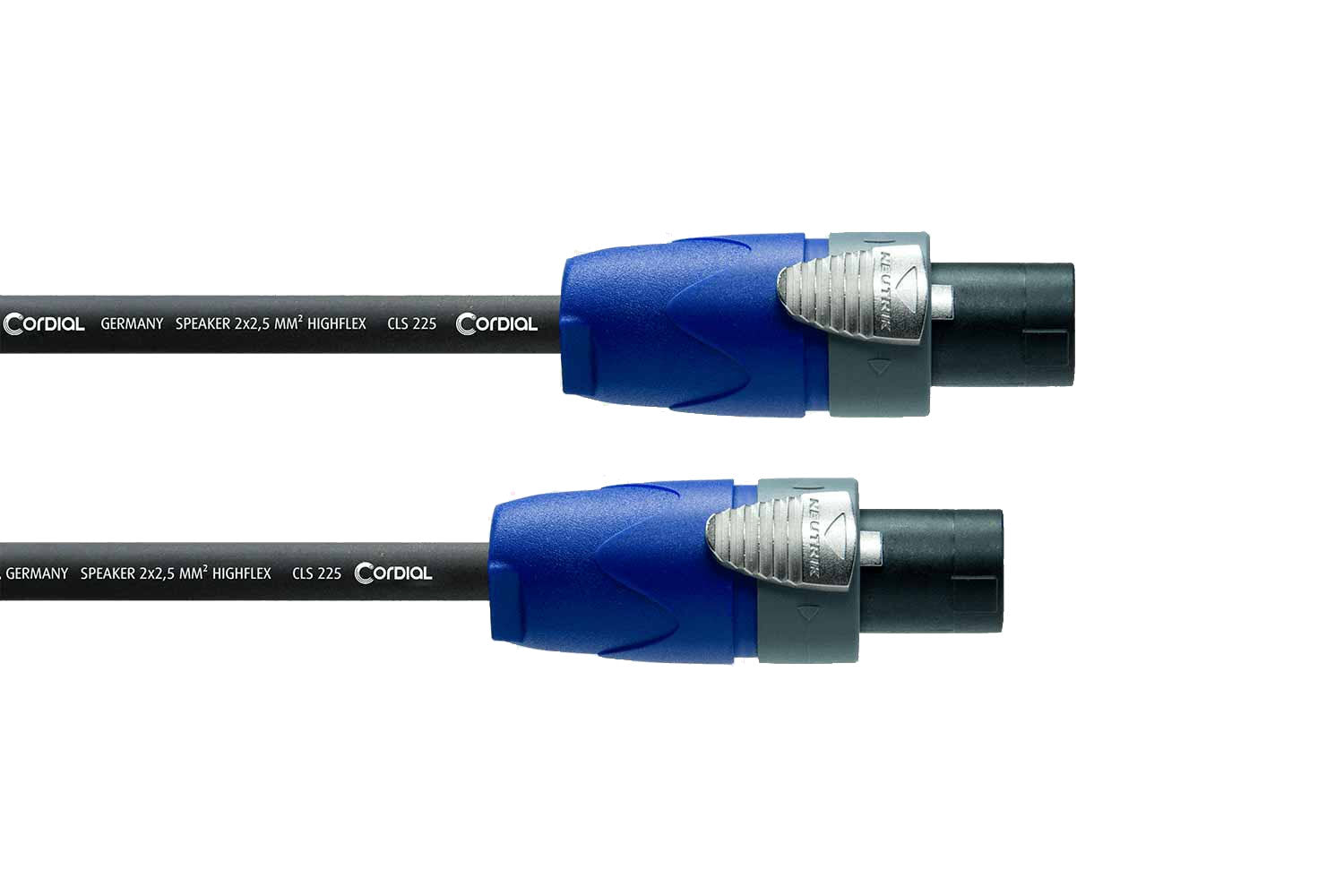 Cordial CPL 10 LL2 Speakerkabel Speakon-Speakon 10 meter - Peak serie