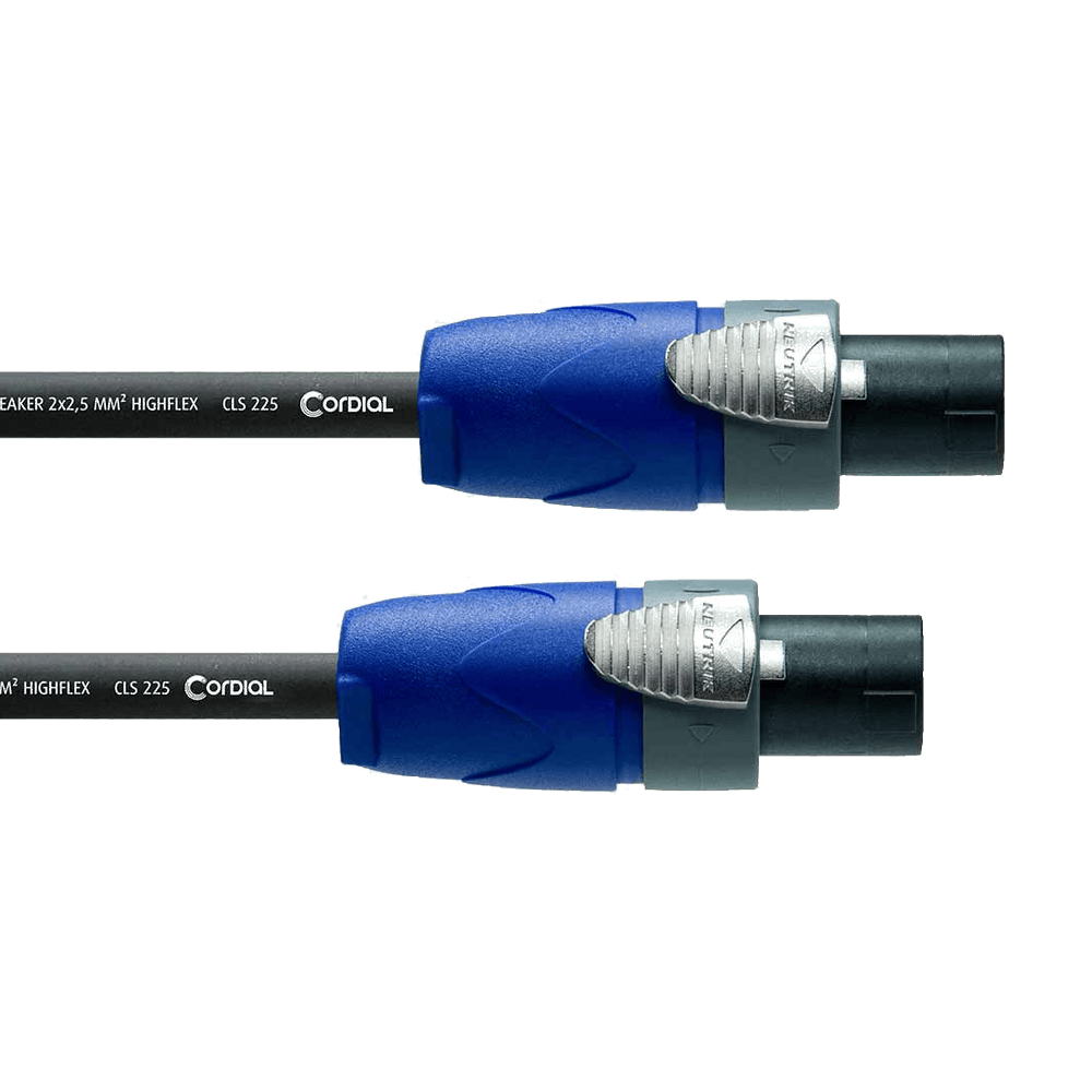 Cordial CPL 10 LL2 Speakerkabel Speakon-Speakon 10 meter - Peak serie