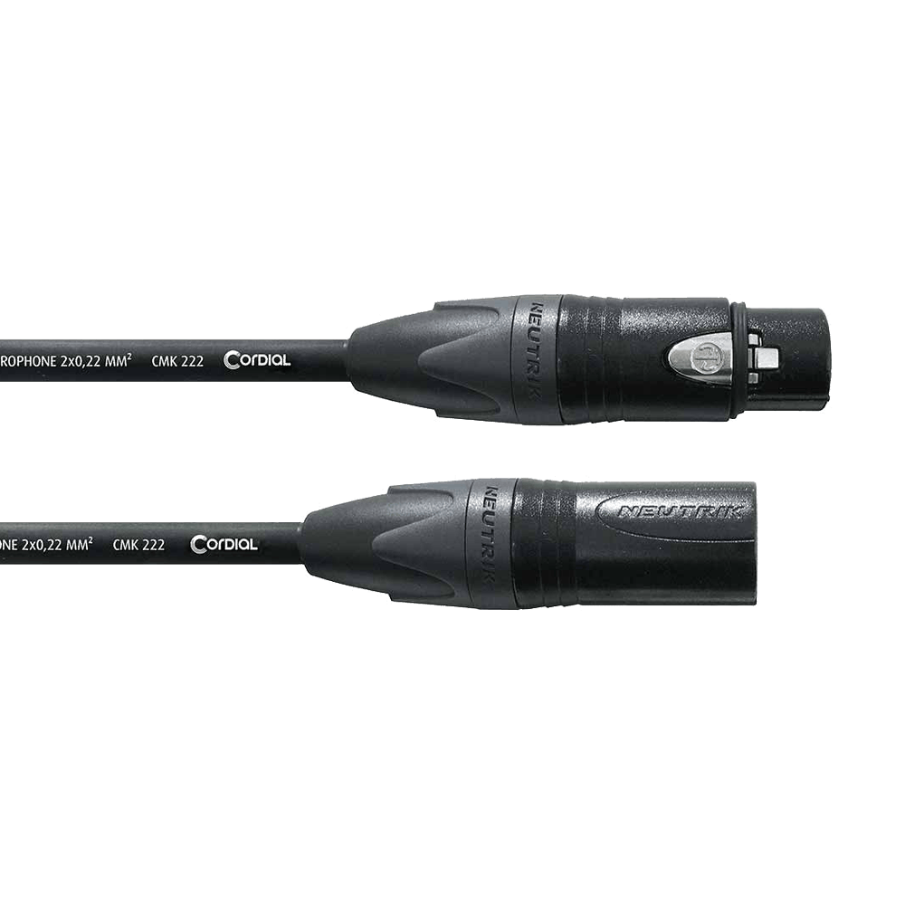 Cordial CPM 1,5 FM Microfoonkabel XLR-XLR 1,5 meter - Peak serie