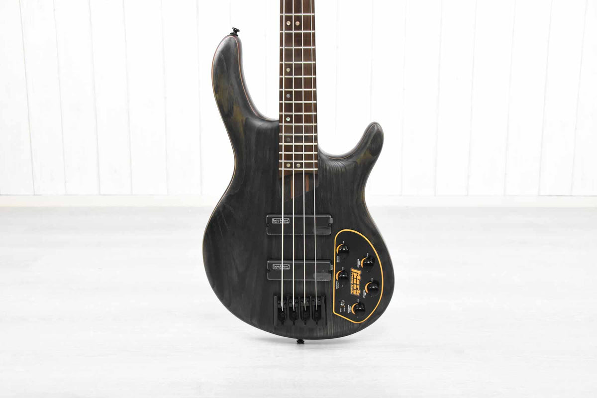 Cort B4 Element Open Pore Trans Black Basgitaar