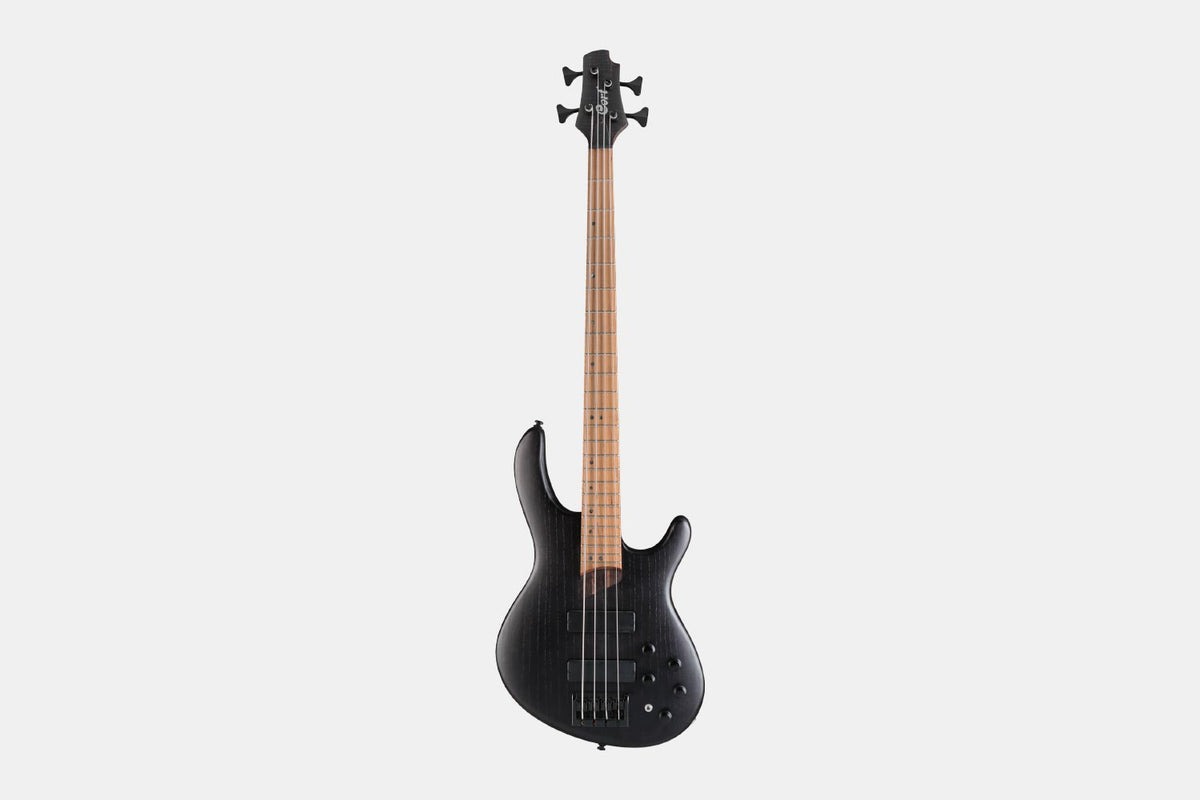 Cort B4 Element Open Pore Trans Black Basgitaar