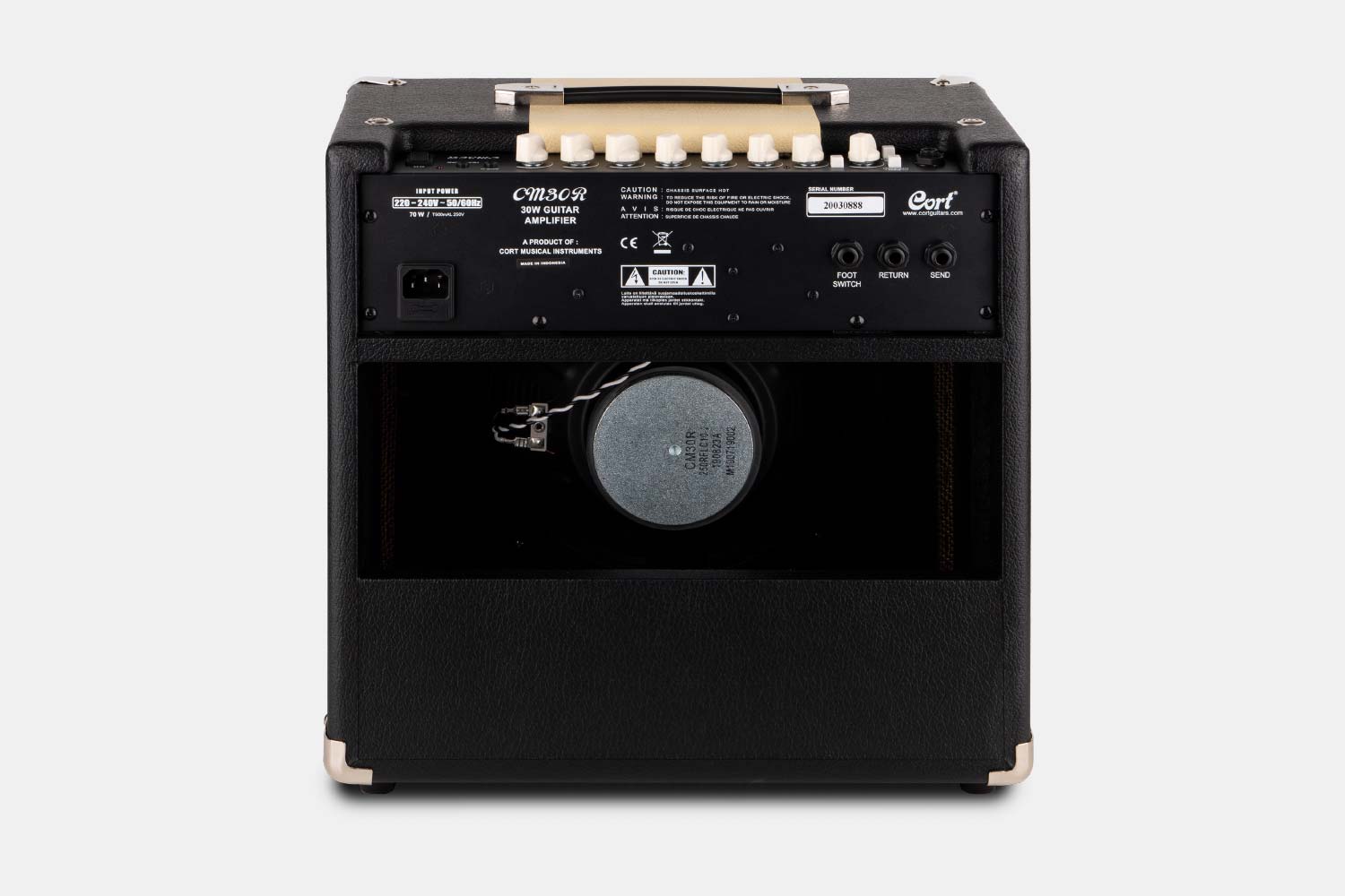 Cort CM30R-BK 30W