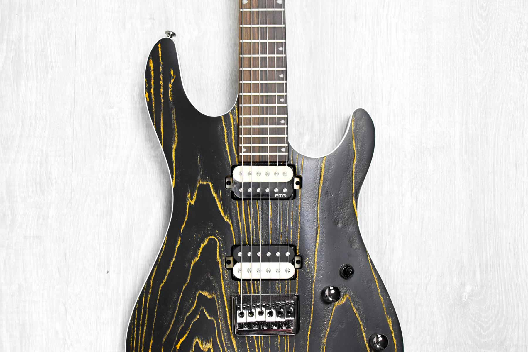Cort KX300 EBG Elektrische gitaar Etched Black Gold
