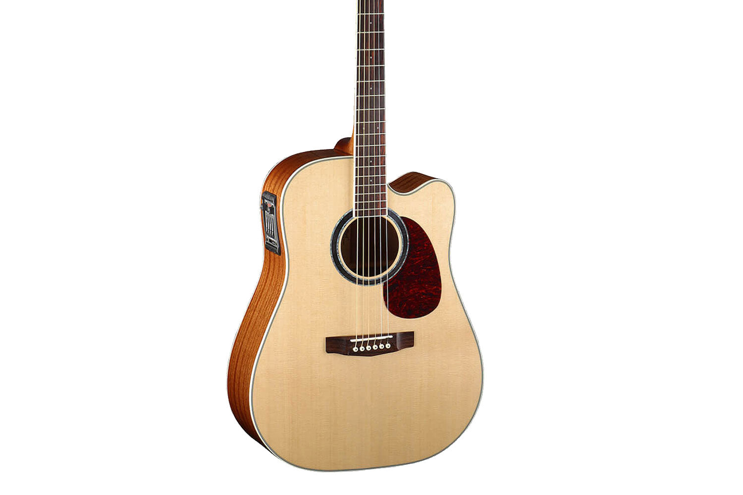 Cort MR730FX Natural Satin Semi Akoestische Gitaar