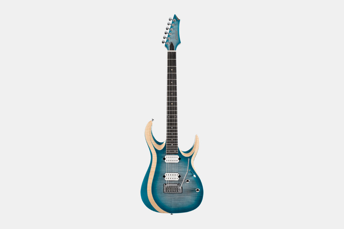 Cort X-700 Duality II, Polar Ice Burst Elektrische gitaar