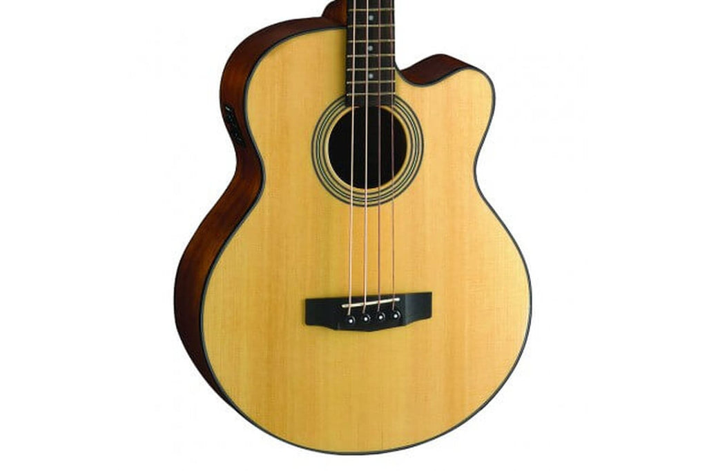 Cort SJB5F-NS Natural Satin Acoustic Bass