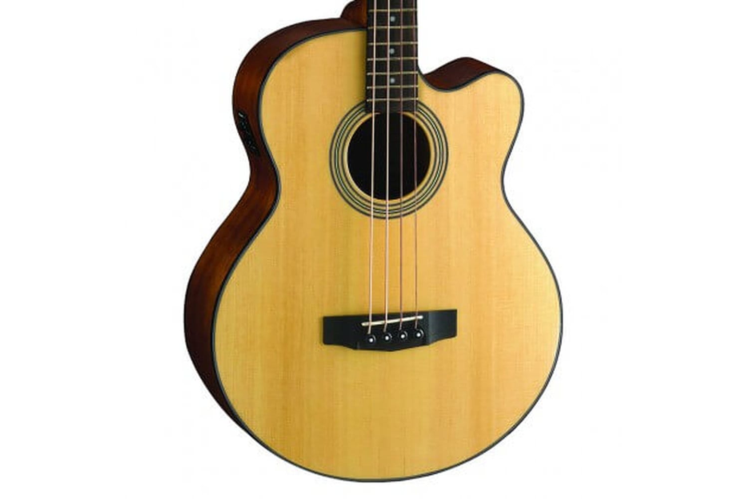 Cort SJB5F-NS Natural Satin Acoustic Bass