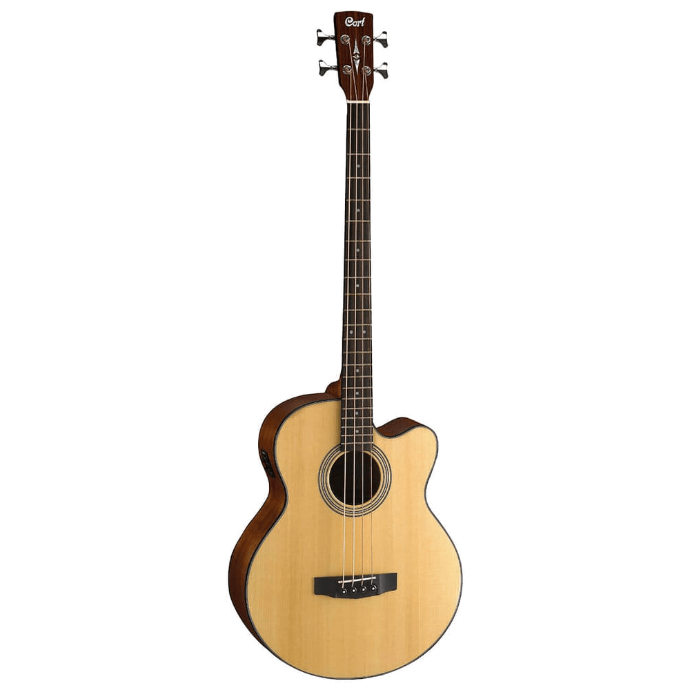 Cort SJB5F-NS Natural Satin Acoustic Bass