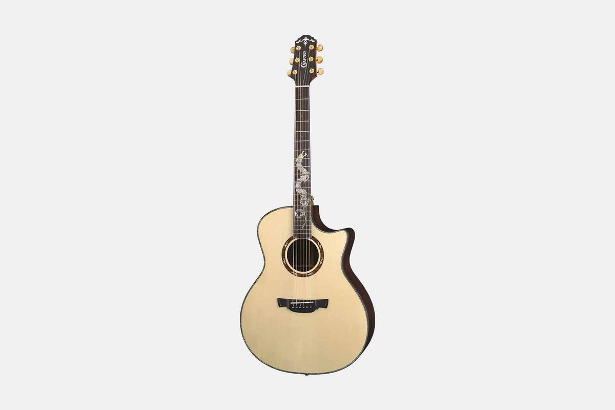 Crafter DG G-1000CE Anniversary mahogany series Semi-akoestische western gitaar