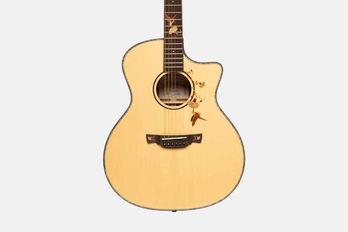 Crafter TB G-MAHO CE Anniversary mahogany series Semi-akoestische western gitaar