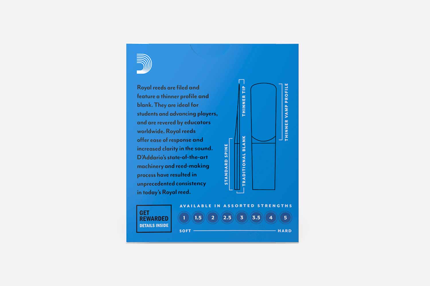 D'Addario Royal rieten voor altsaxofoon (5436730933412)