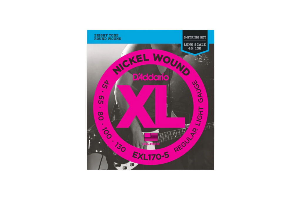 D'Addario EXL170-5 Nikkel Regular Light 045-130