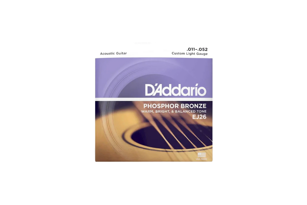 D'Addario EJ26 Phosphor Bronze Custom Light 011-052