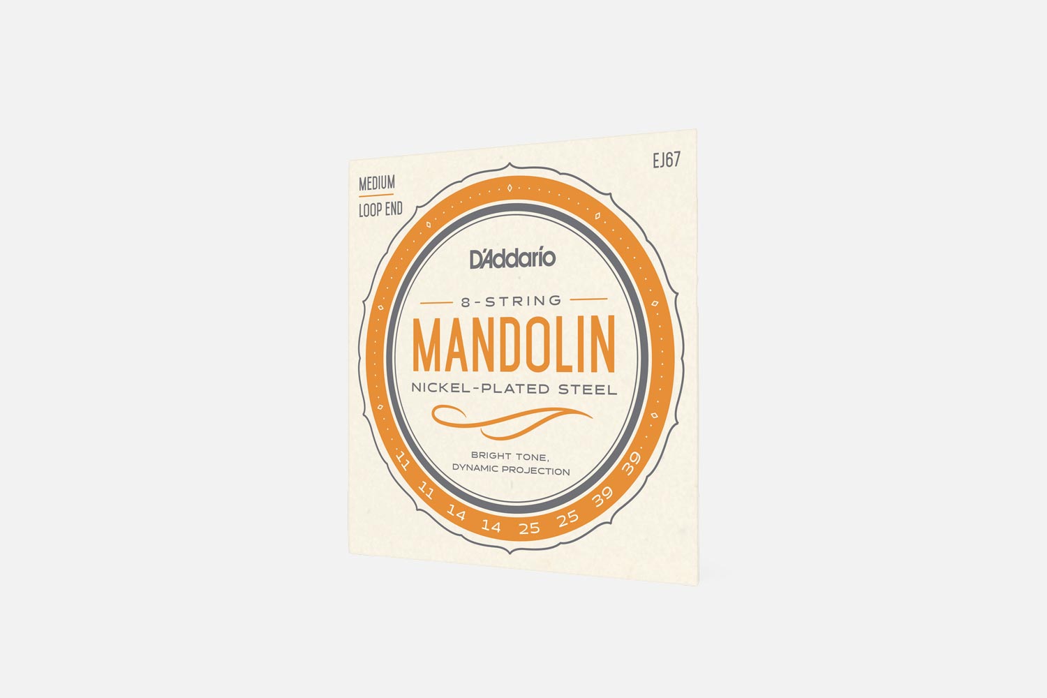 D'Addario EJ67 Nickel Medium 011-039 (5288041775268)