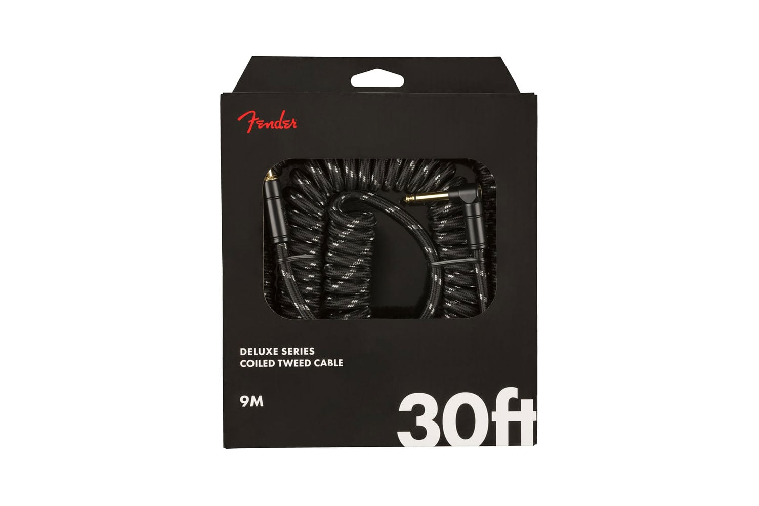 Fender Deluxe Coil Cable 9mtr BLACK TWEED