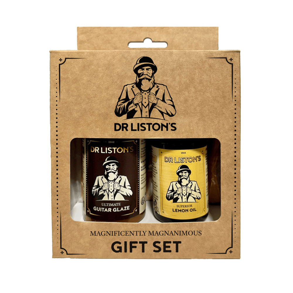 Dr. Liston's Guitar Glaze+Lemon Oil+Cloth