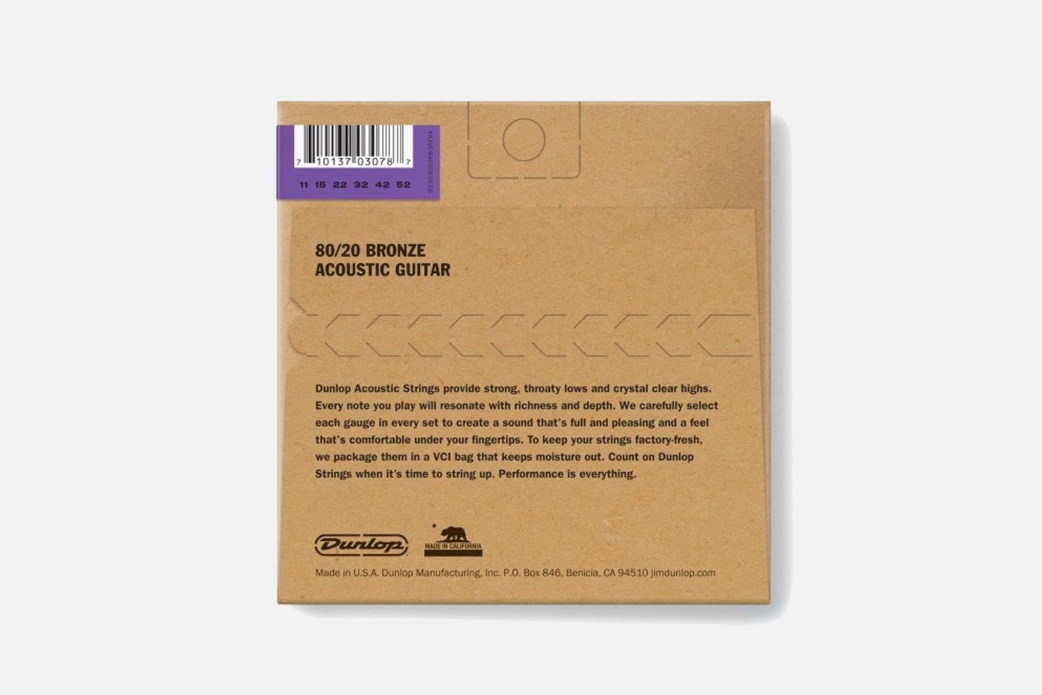 Dunlop DAB1152 Bronze 011-052 Medium Light (5288521466020)