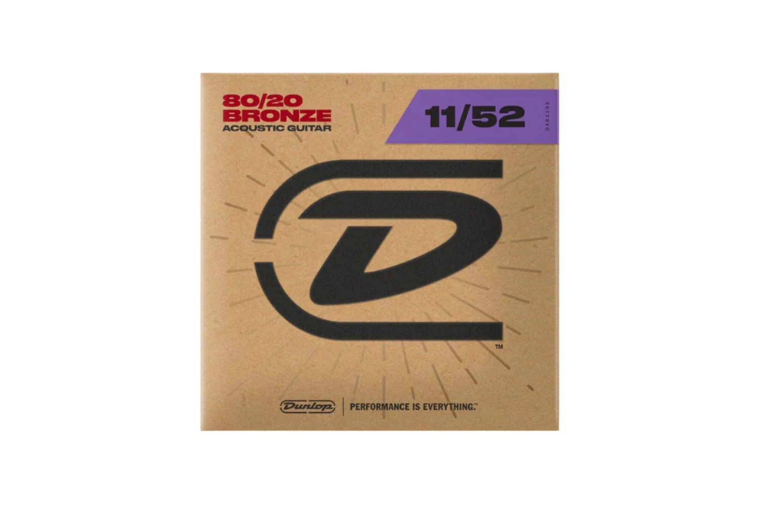 Dunlop DAB1152 Bronze 011-052 Medium Light
