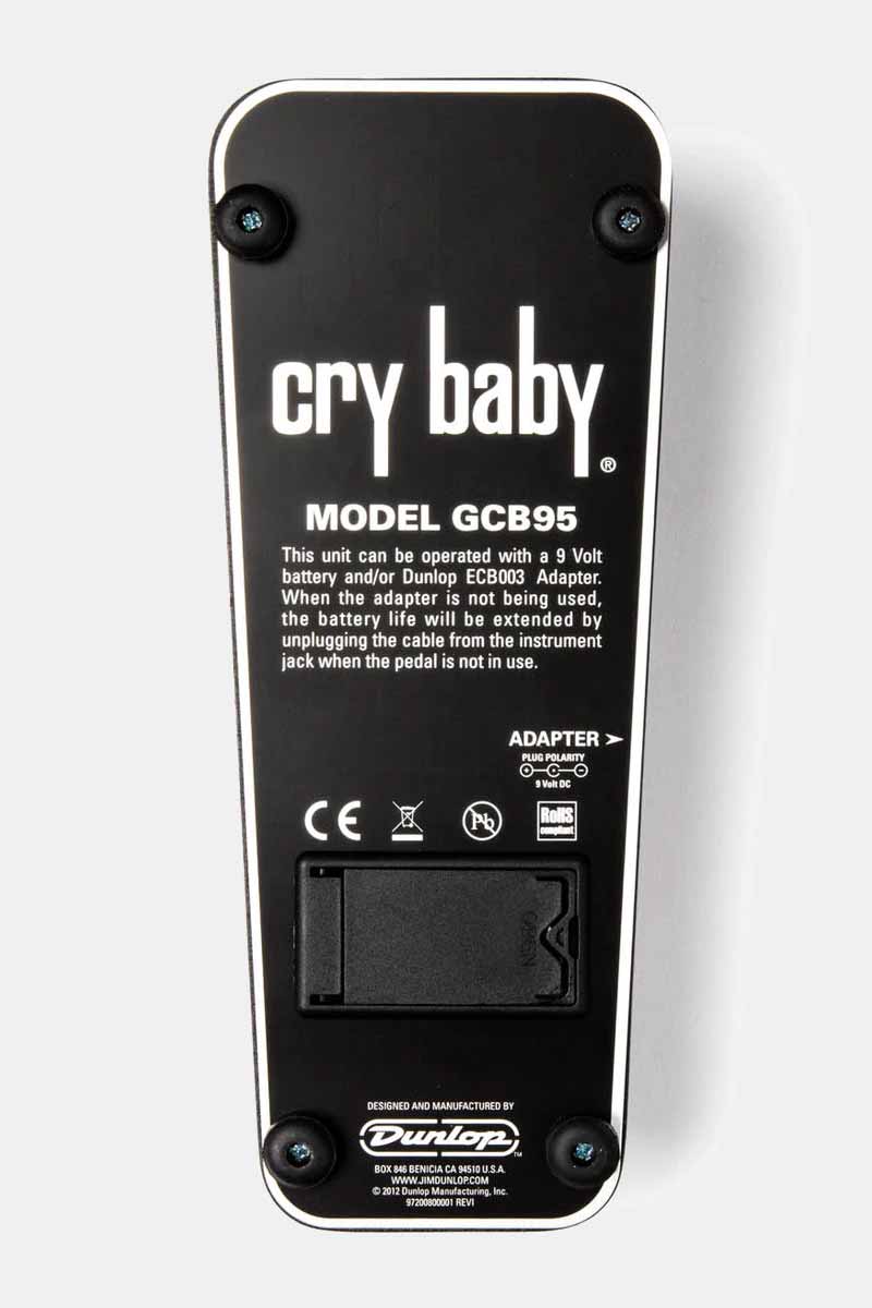 Dunlop GCB95 Cry Baby Wah Wah (5635612999844)