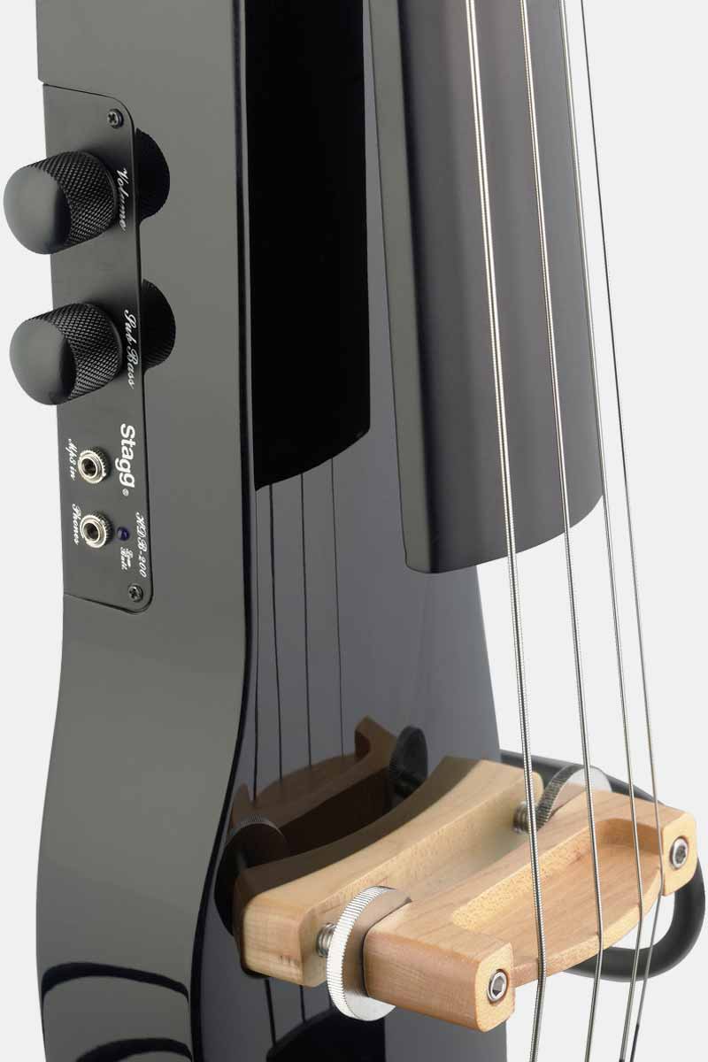 Stagg ECL 4/4 BK Elektrische Cello Zwart