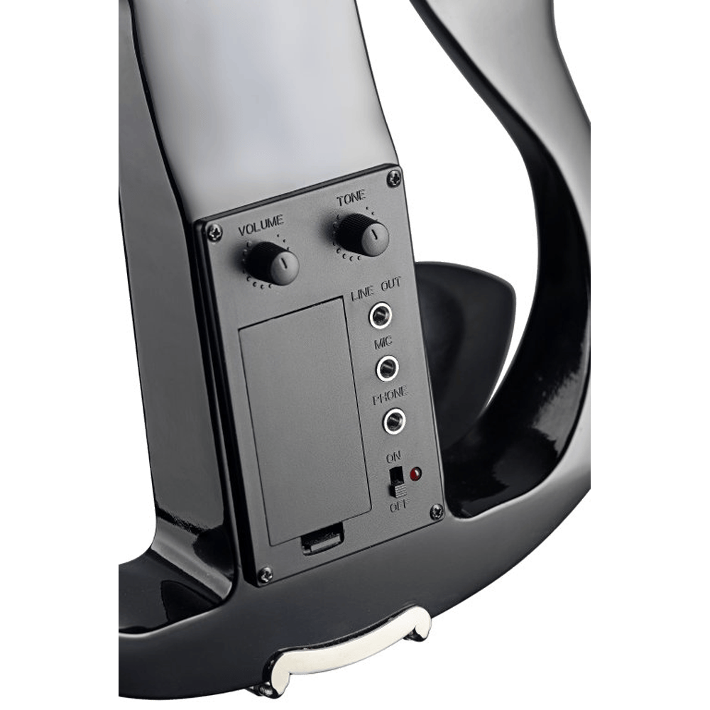 Stagg EVN X-4/4 BK  Elektrische viool zwart