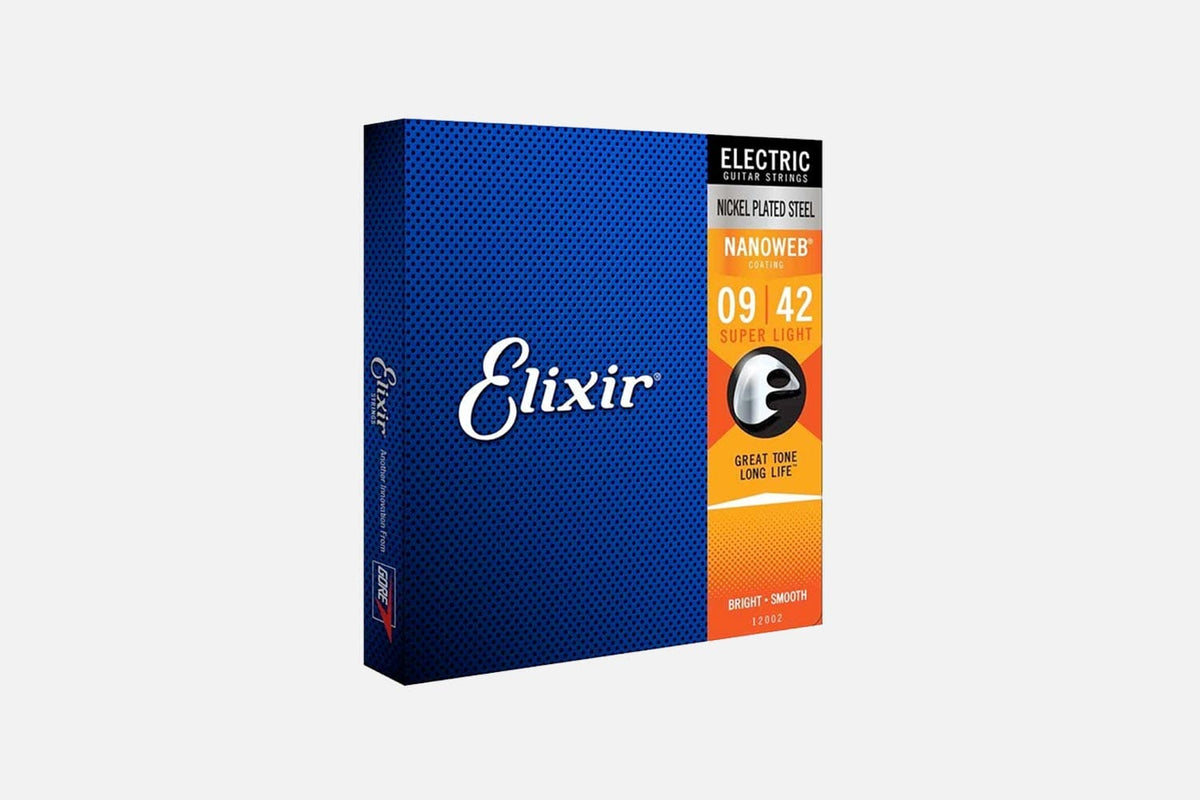 Elixir 12002 Nickel Plated Steel Super Light 009-042 (5285249908900)