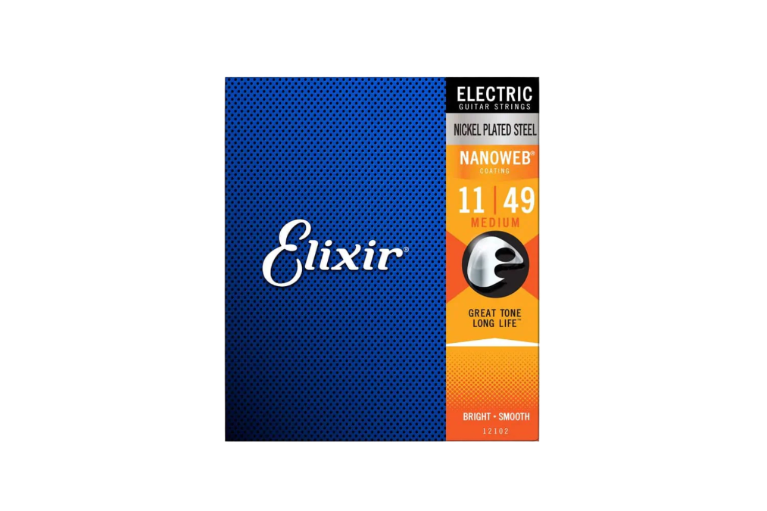 Elixir 12102 Nickel Plated Steel Medium 011-049