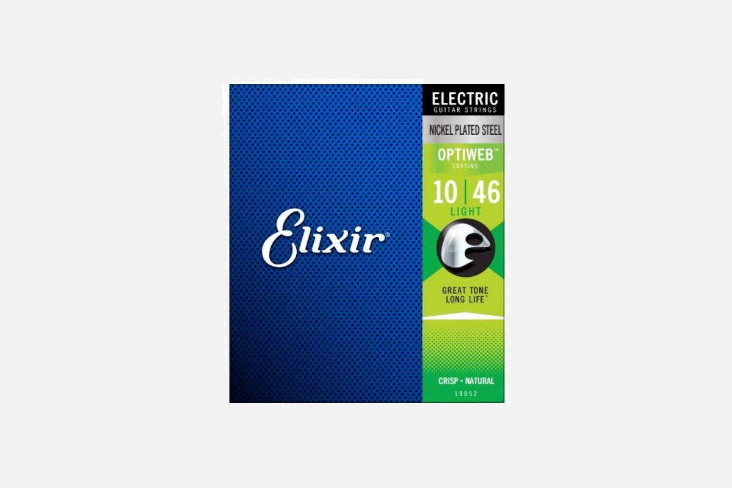 Elixir 19052 Elektrisch NPS Optiweb Light 10-46 snarenset (5275652882596)