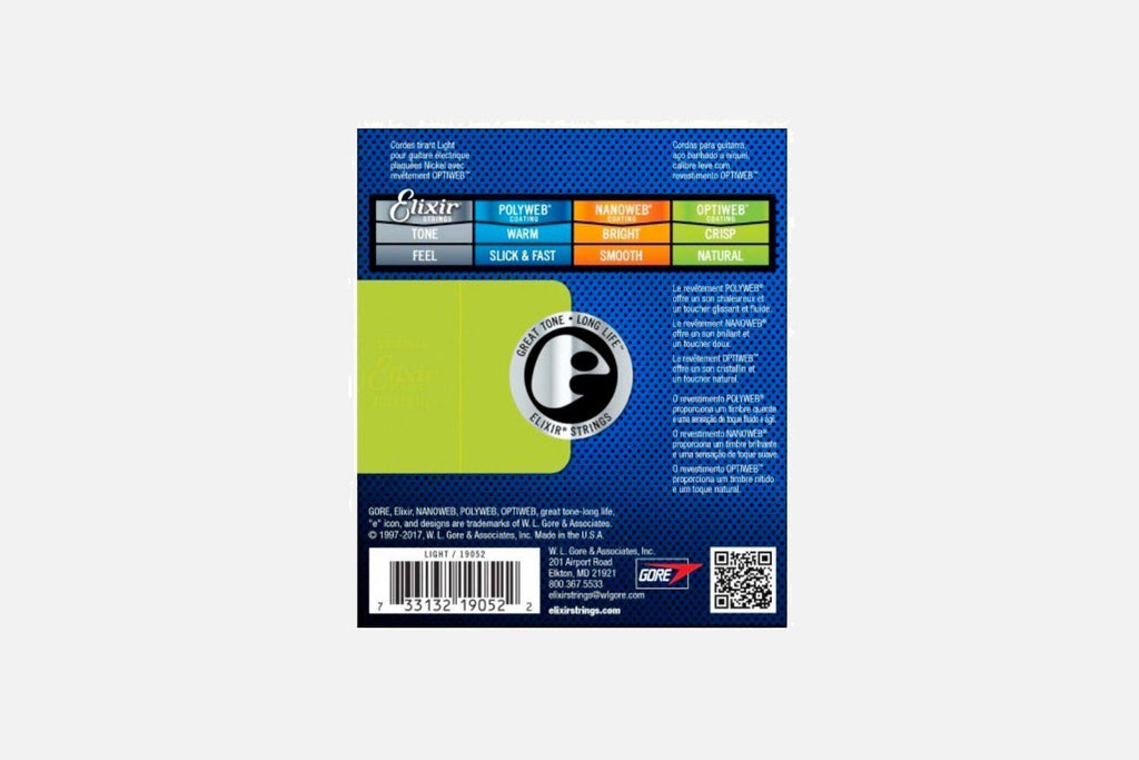 Elixir 19052 Elektrisch NPS Optiweb Light 10-46 snarenset (5275652882596)
