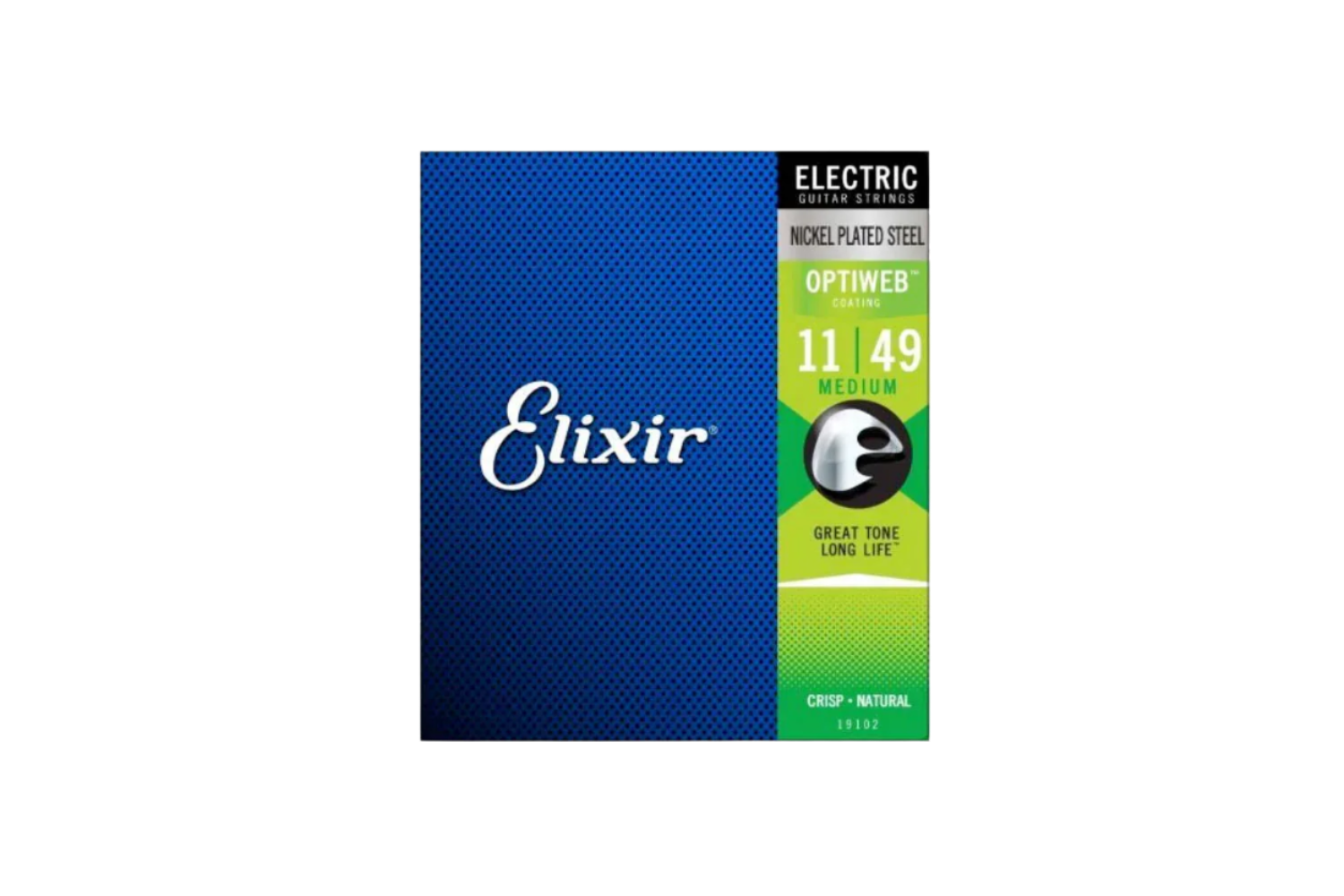 Elixir 19102 Elektrisch NPS Optiweb Medium 011-049 snarenset