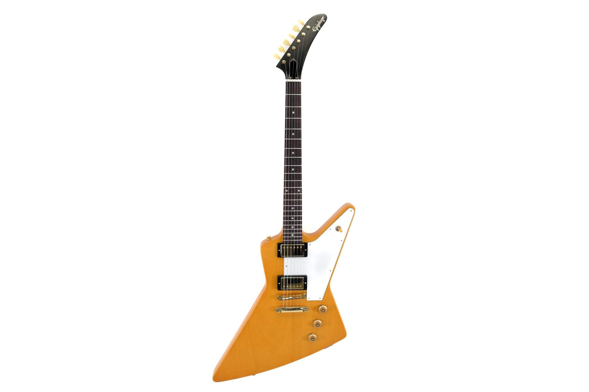 Epiphone '58 Korina Explorer Aged Natural (White Pickguard) 2023 (Pre-owned)