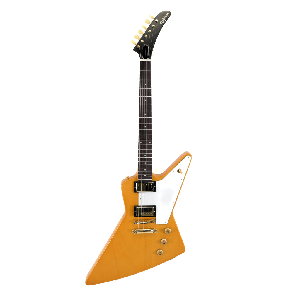 Epiphone '58 Korina Explorer Aged Natural (White Pickguard) 2023 (Pre-owned)