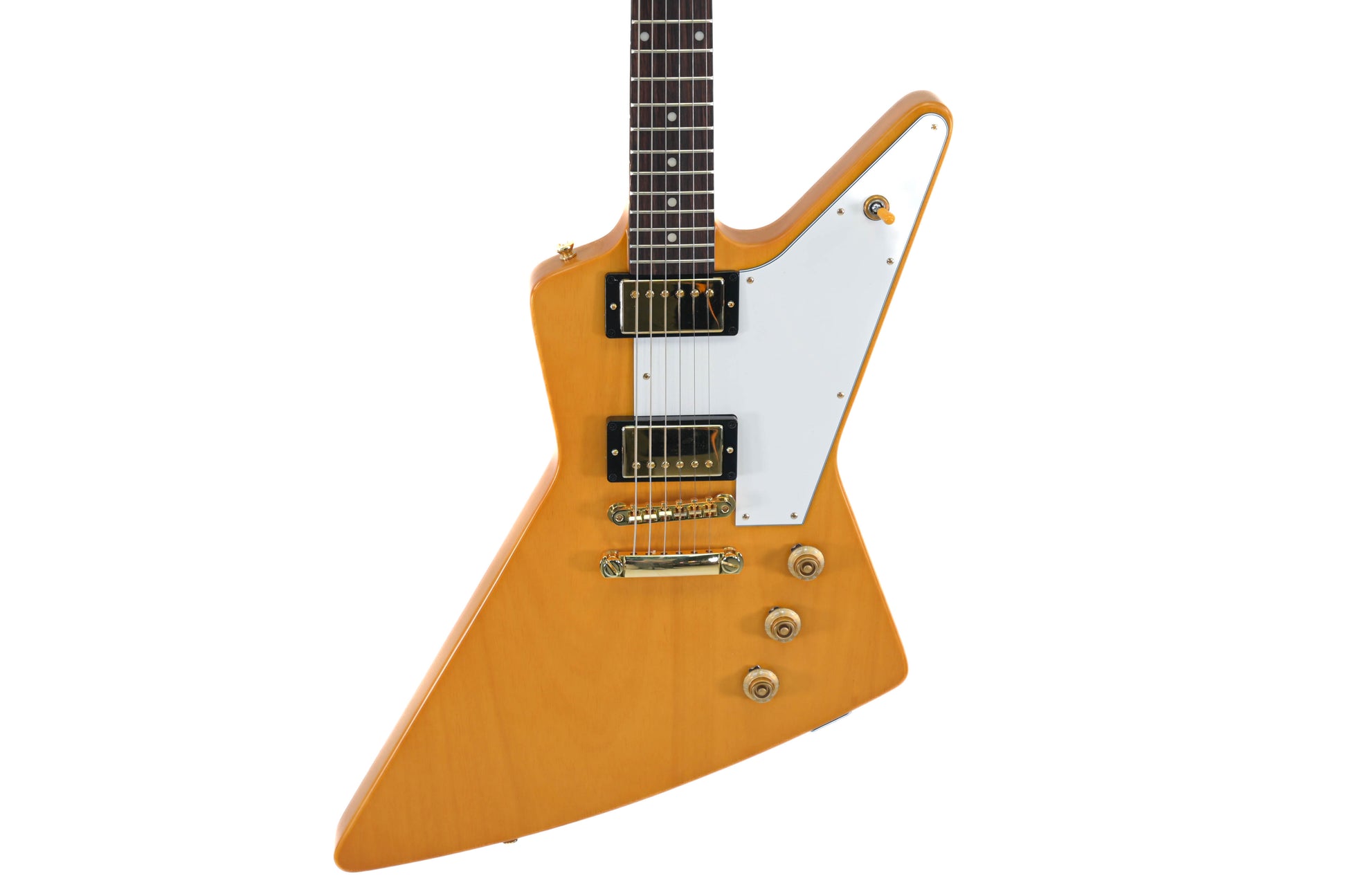 Epiphone '58 Korina Explorer Aged Natural (White Pickguard) 2023 (Pre-owned)