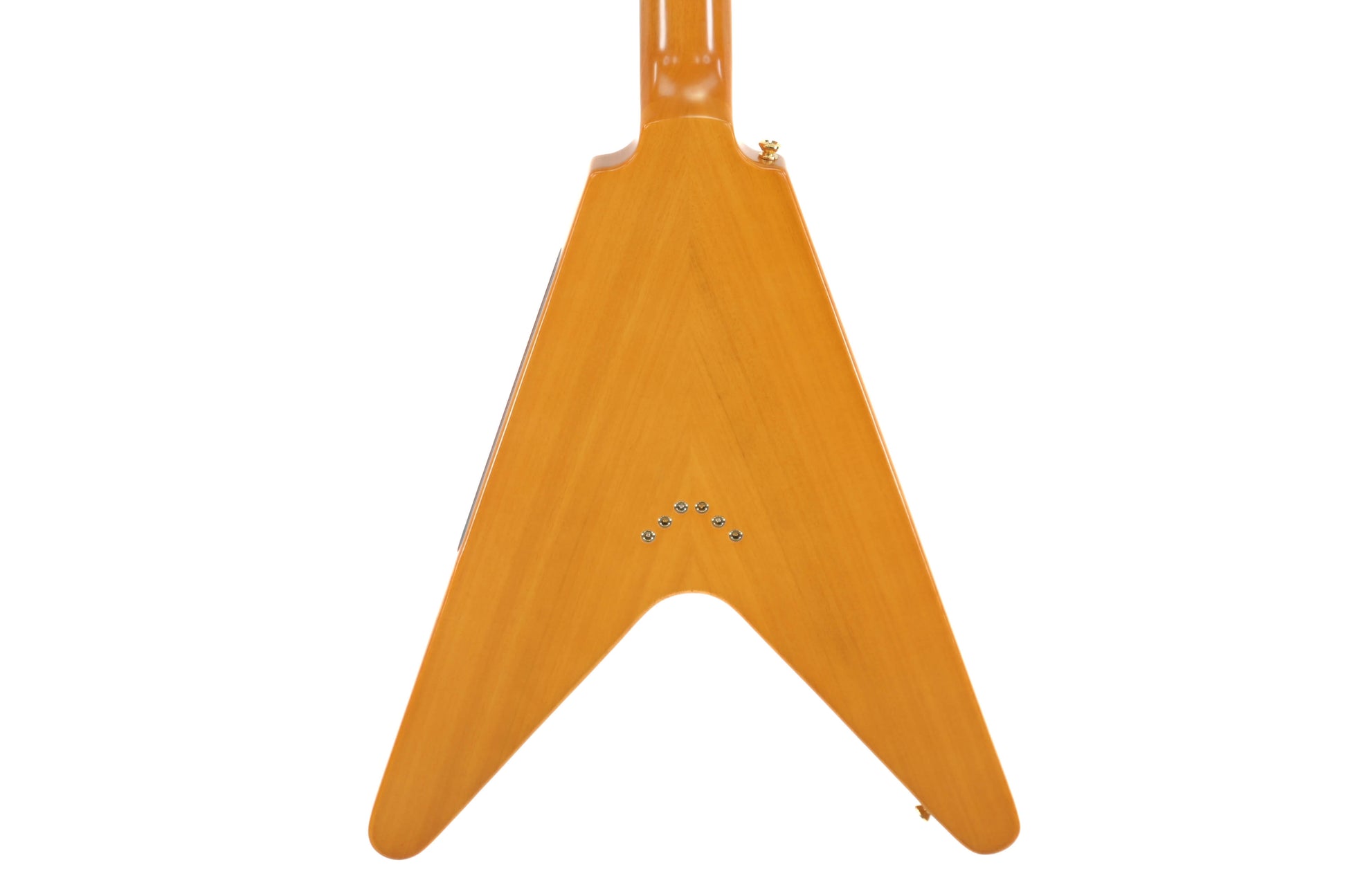 Epiphone '58 Korina Flying V Aged Natural (White Pickguard) 2023