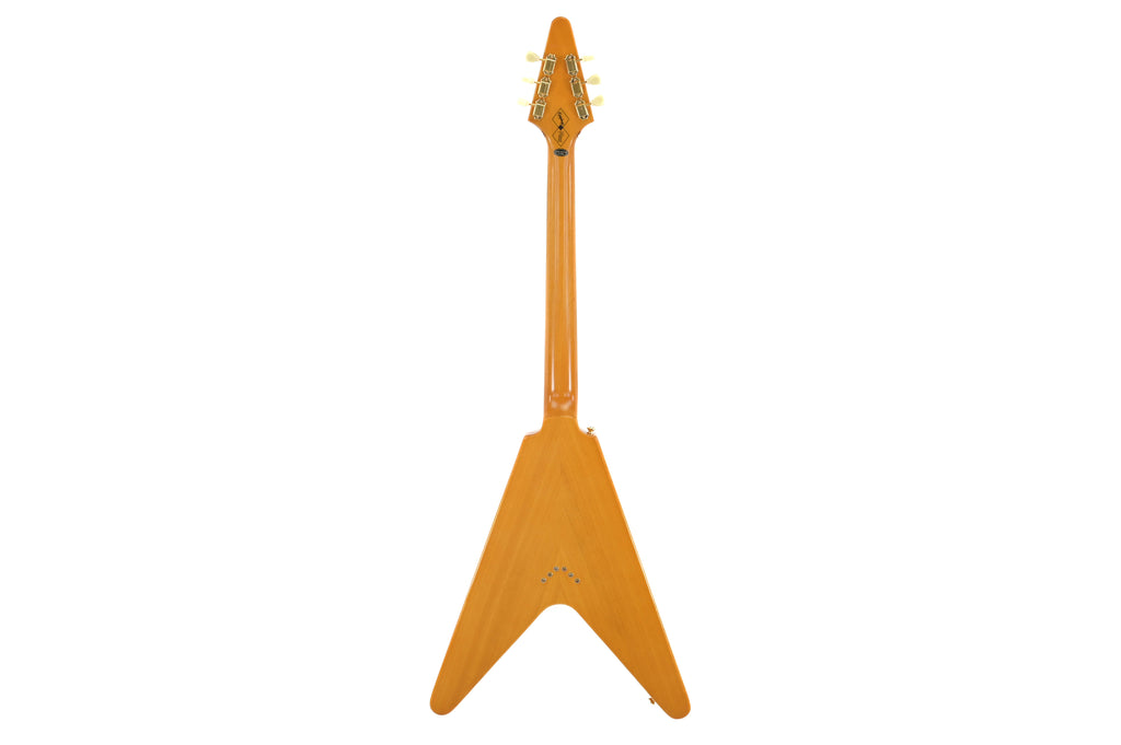 Epiphone '58 Korina Flying V Aged Natural (White Pickguard) 2023