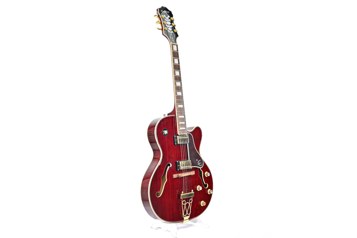 Epiphone Joe Pass Emperor II Pro 2018 - wine red Occasion