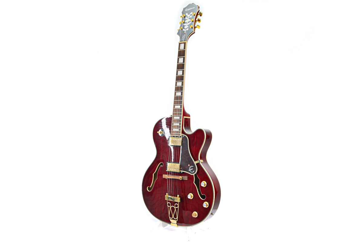 Epiphone Joe Pass Emperor II Pro 2018 - wine red Occasion