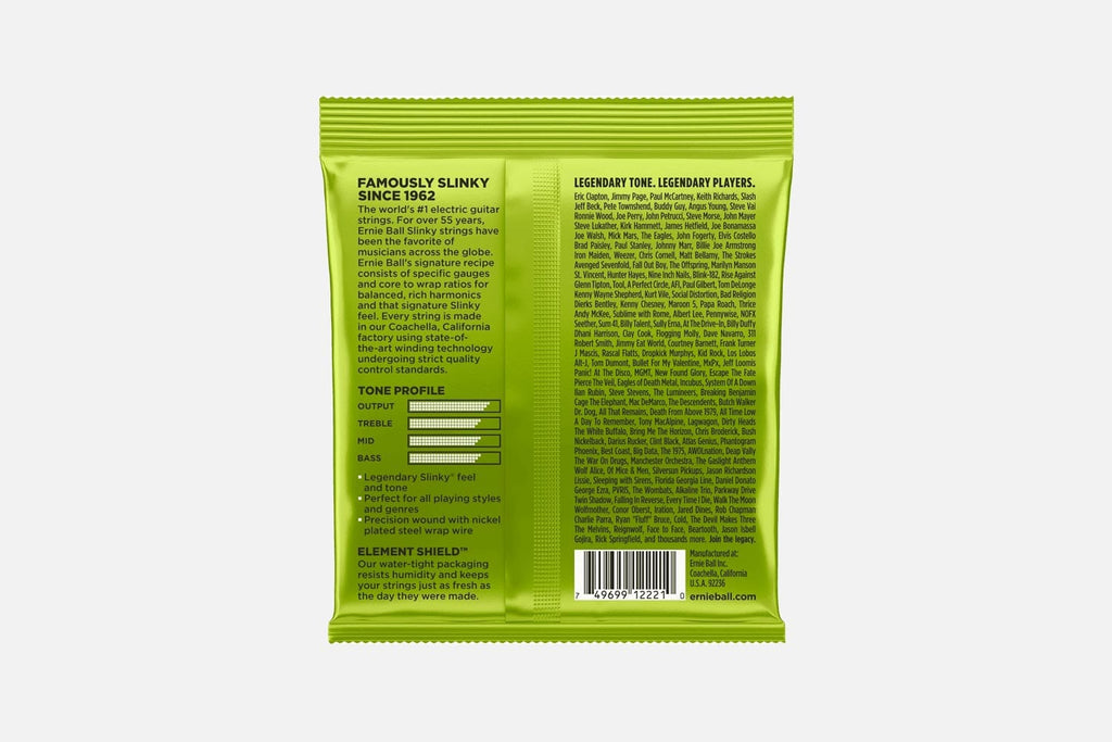 Ernie ball Regular Slinky 2221 nickel wound 010-046 (5284910203044)