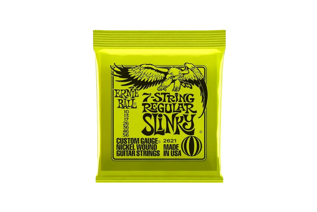 Ernie ball 2621 7-string Regular Slinky nickel wound 010-056