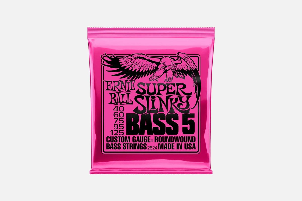 Ernie Ball 2824 Nickel Super Slinky 5 040-025 (5274377486500)