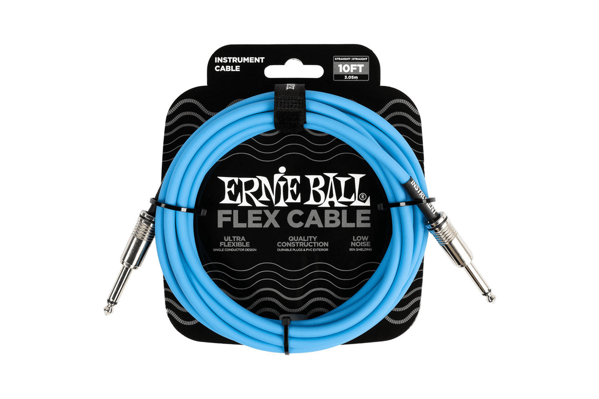 Ernie ball 3m blauw Jack/jack kabel