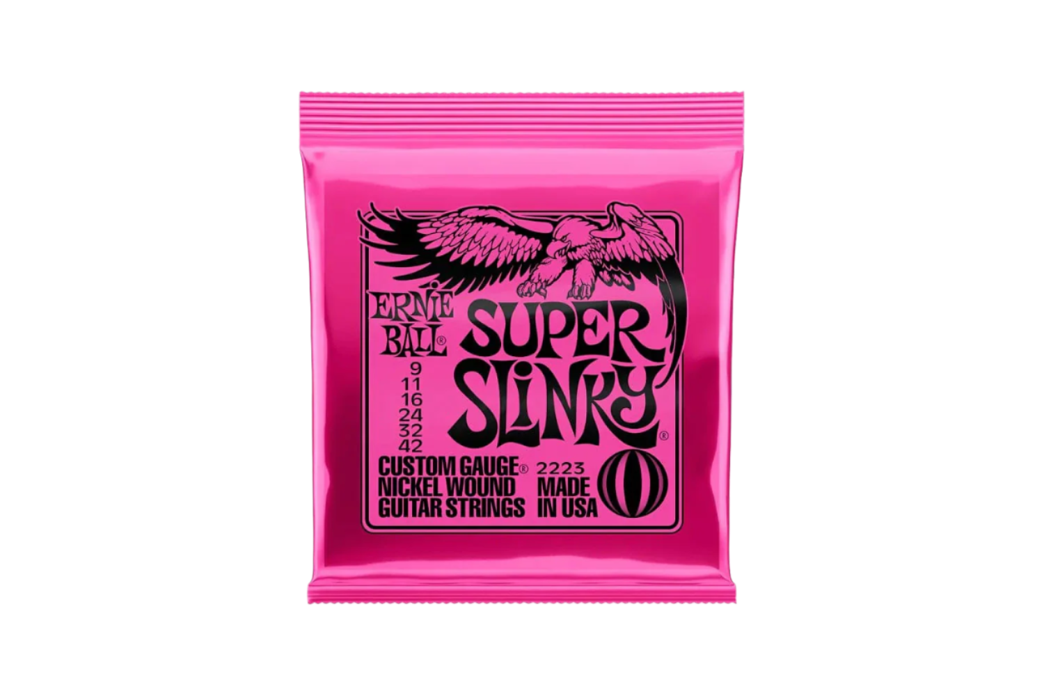Ernie ball 2223 Super Slinky nickel wound 009-042