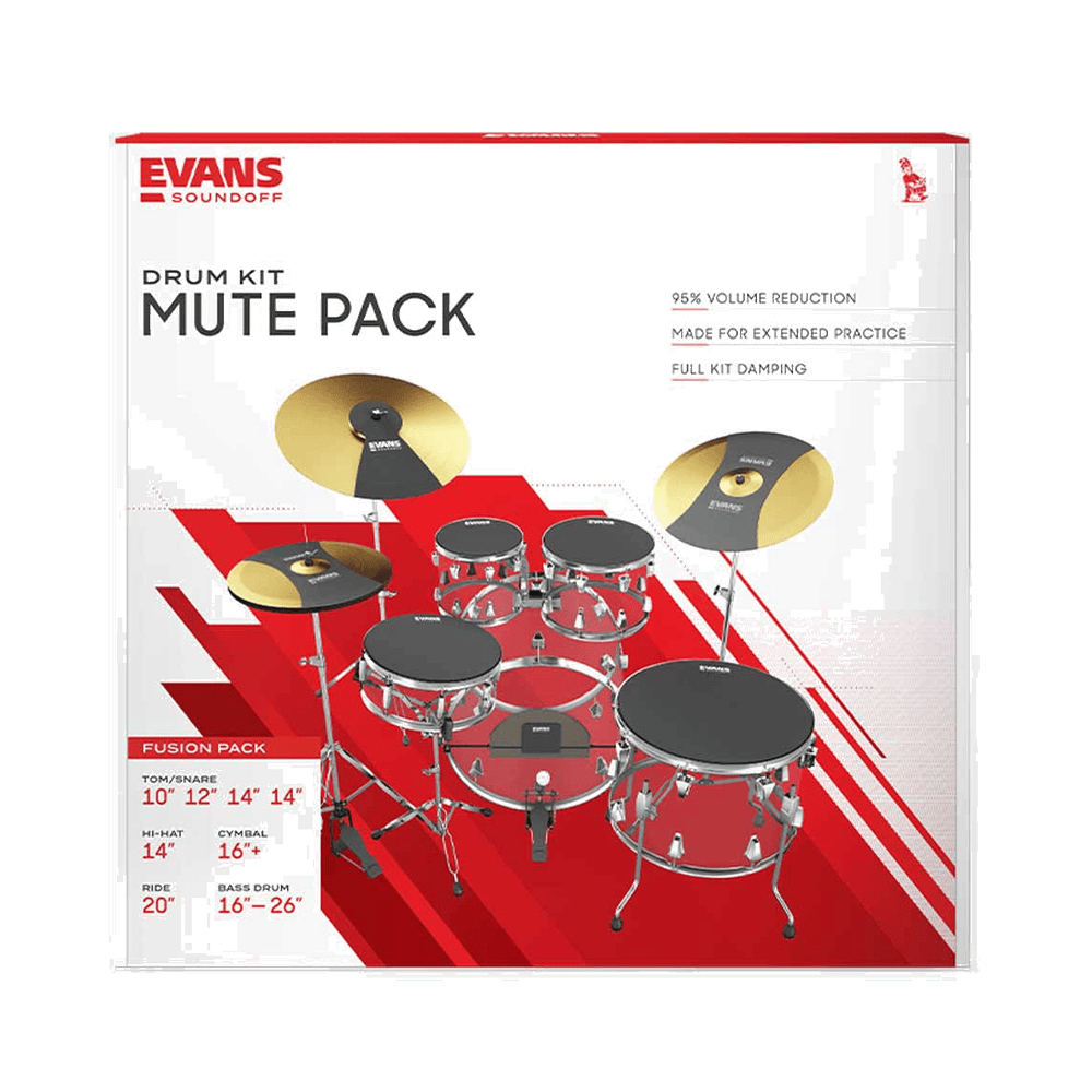 Evans Boxset Fusion Sound off dempmatten sets